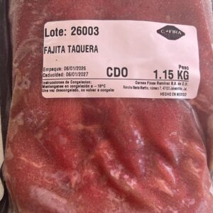 Arrachera premier de cerdo