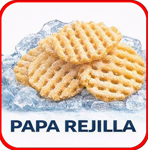 Papas de rejilla